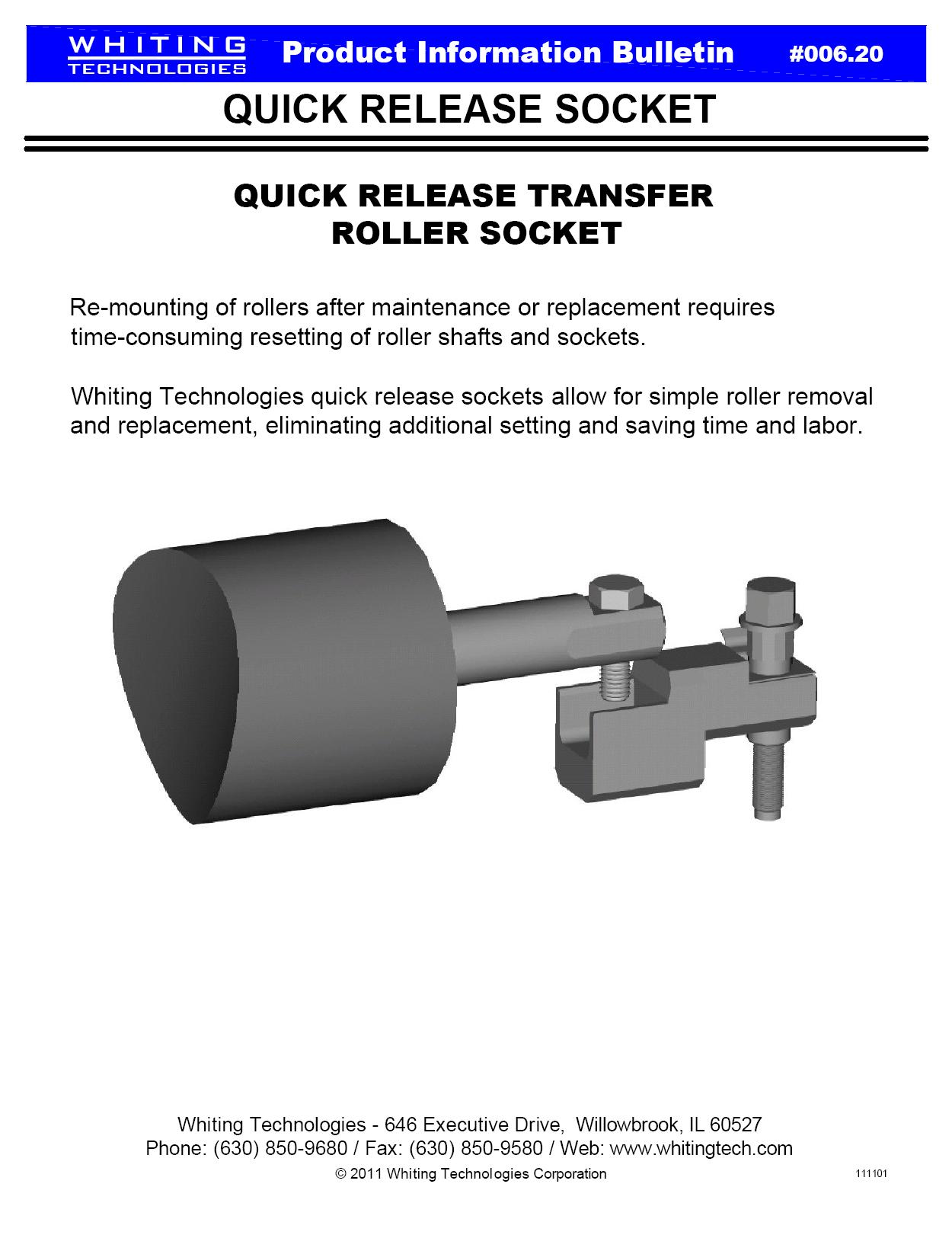 Quick Release Socket